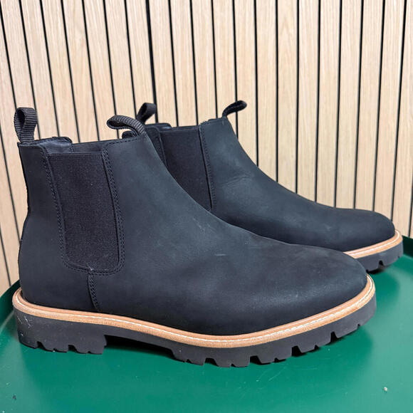 Nisolo Other - Nisolo Men’s Go-To Chelsea Boot 2.0 Leather Ankle Boot (Black, Size 10, NWT)